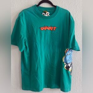 Graphic Teal Green Carpet T-Shirt